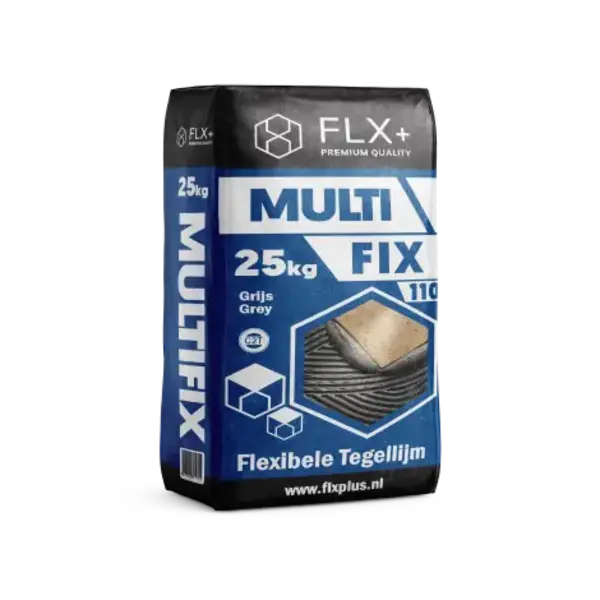 FLX+ Multifix 110 C2T Flexibele Tegellijm - Grijs - 25kg
