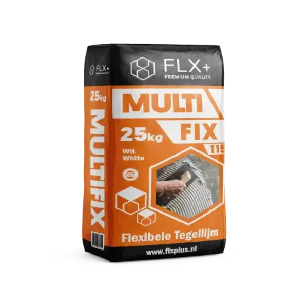 FLX+ Multifix 115 C2T Flexibele Tegellijm - Wit - 25kg