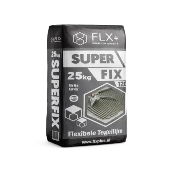 FLX+ Superfix 120 C2TE Flexibele Tegellijm - Grijs - 25kg